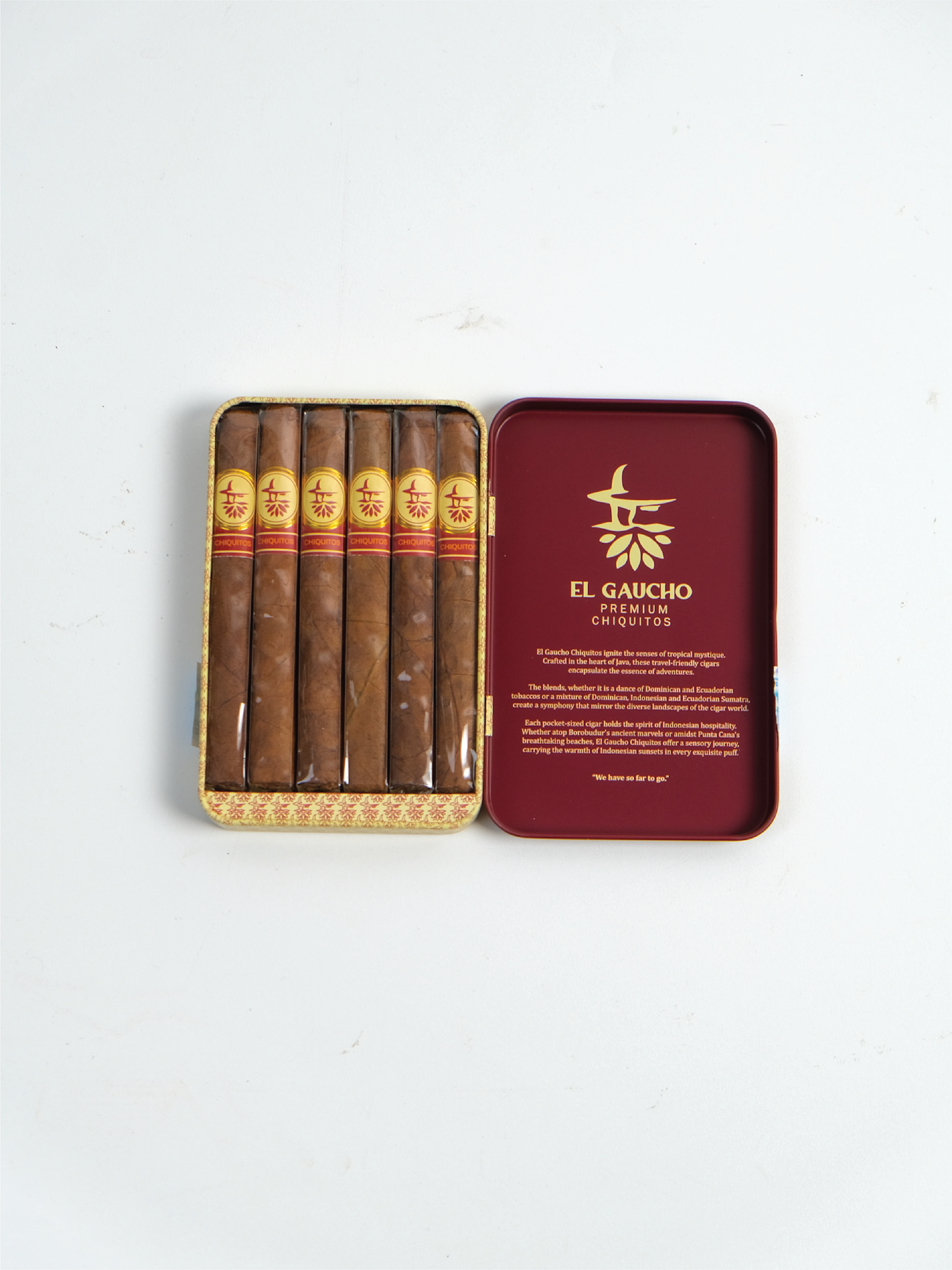 El Gaucho Chiquitos Premium (6 Sticks / Tin) | Dominican Leaves